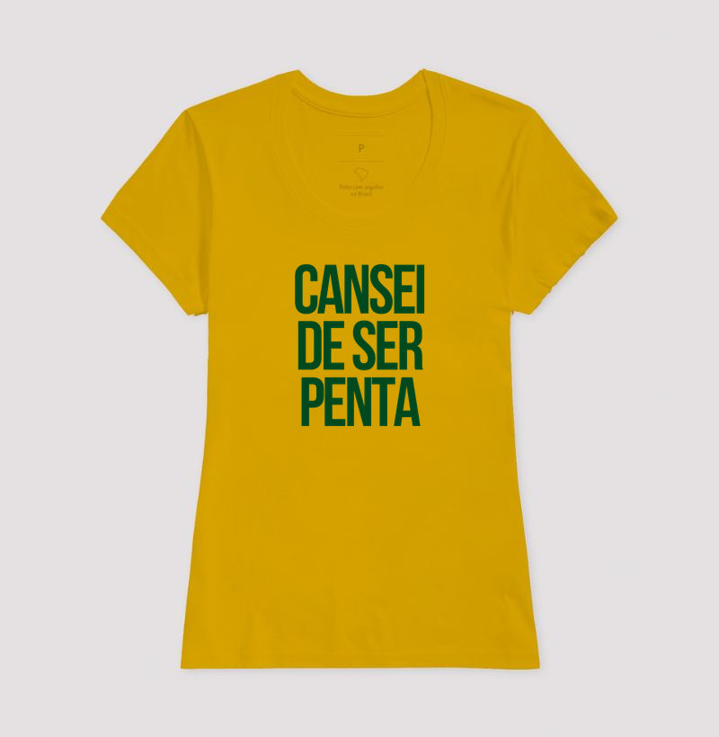 Camiseta - Cansei de ser penta