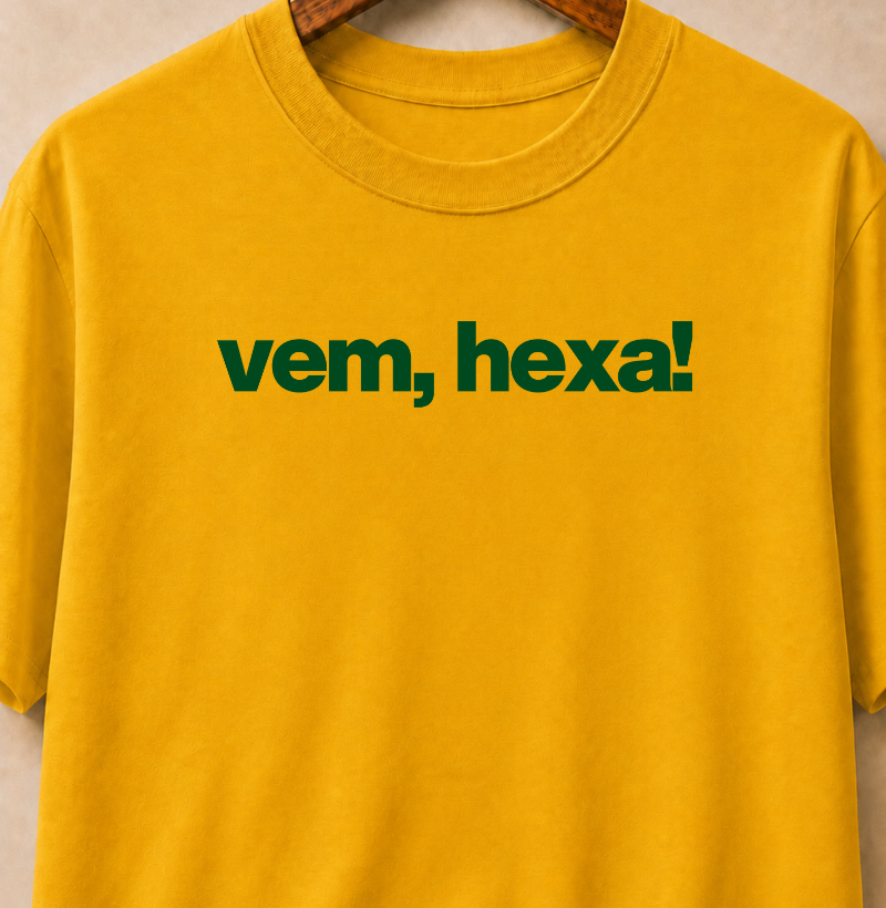 Camiseta - Vem hexa