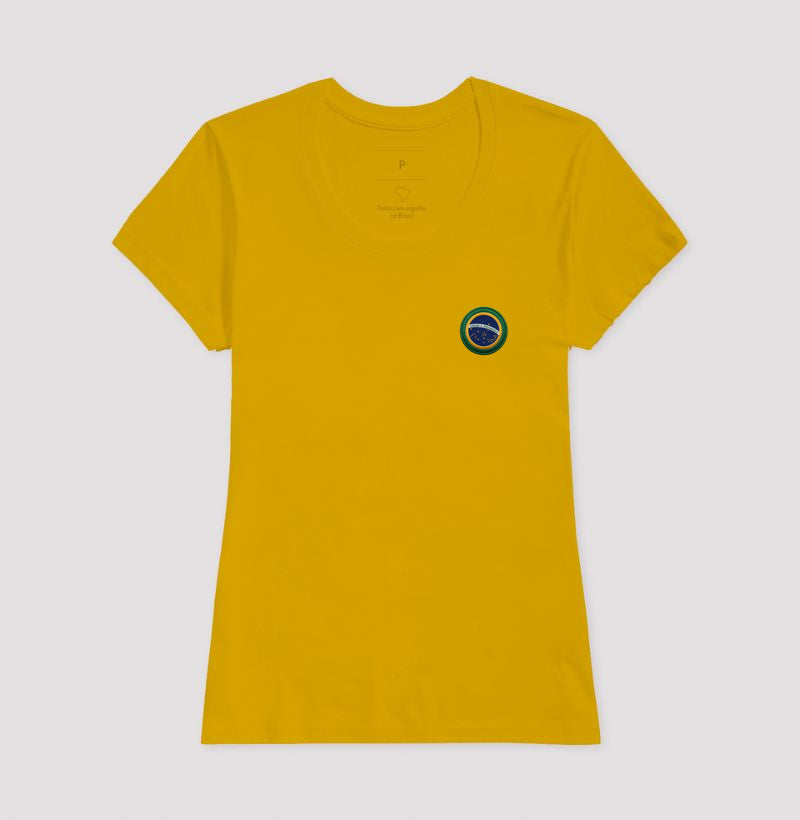 Camiseta - Brasil Patch