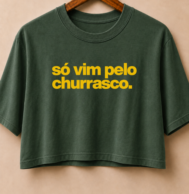 Cropped - Só vim pelo churrasco