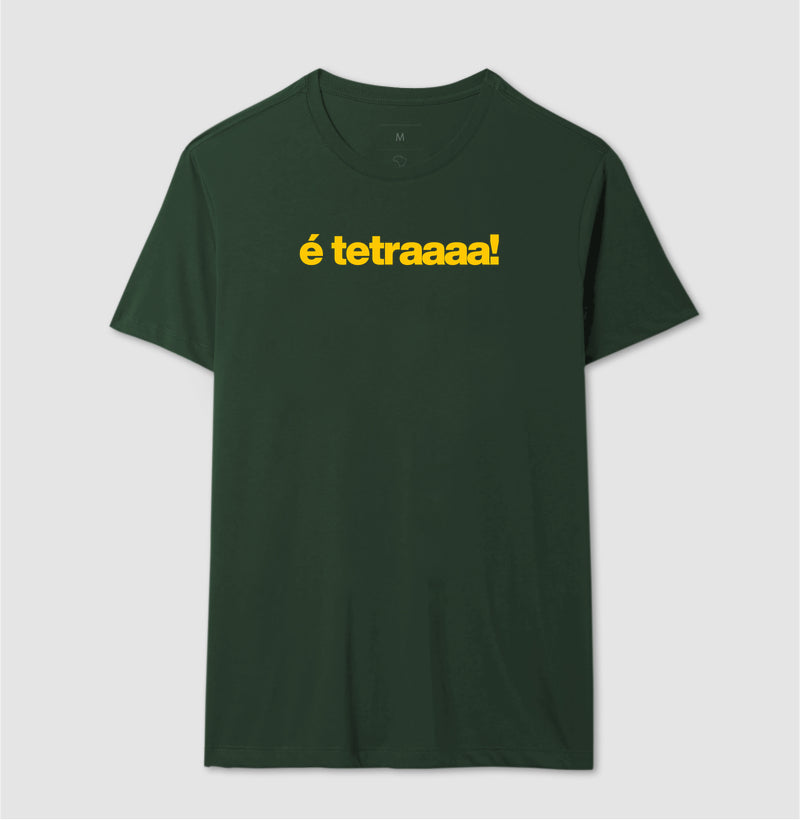 Camiseta - É tetraaaa