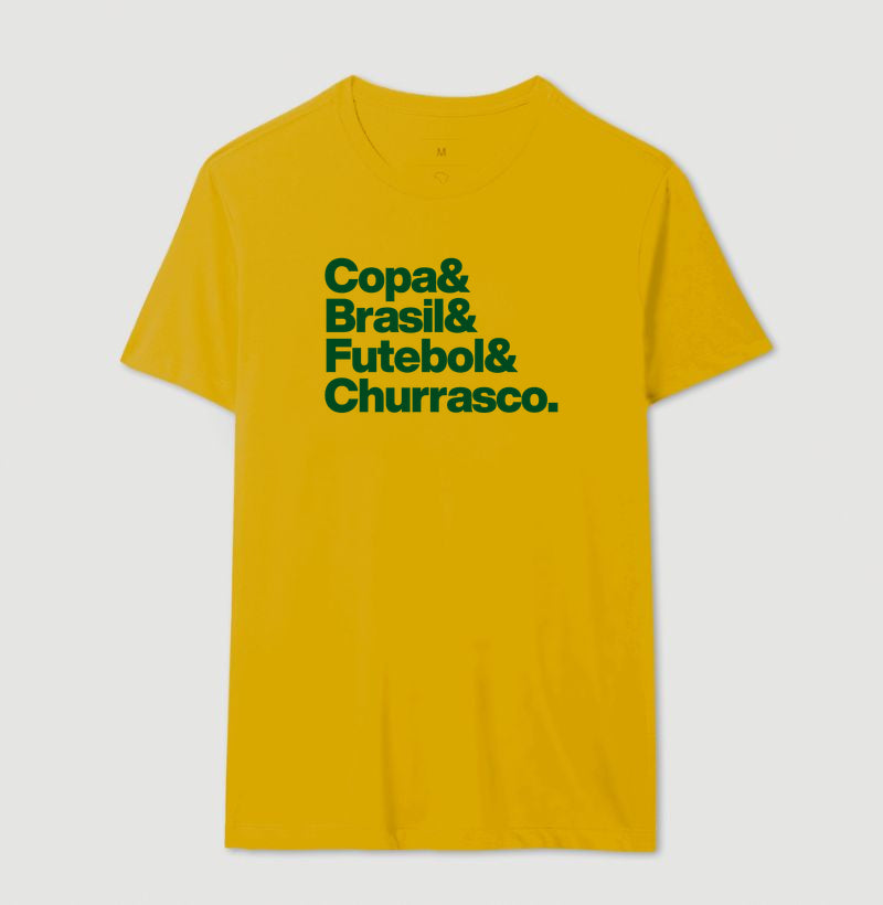 Camiseta - Copa Brasil Futebol Churrasco