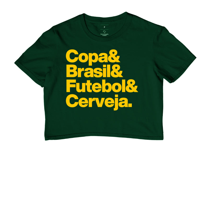 Cropped - Copa Brasil Futebol Cerveja
