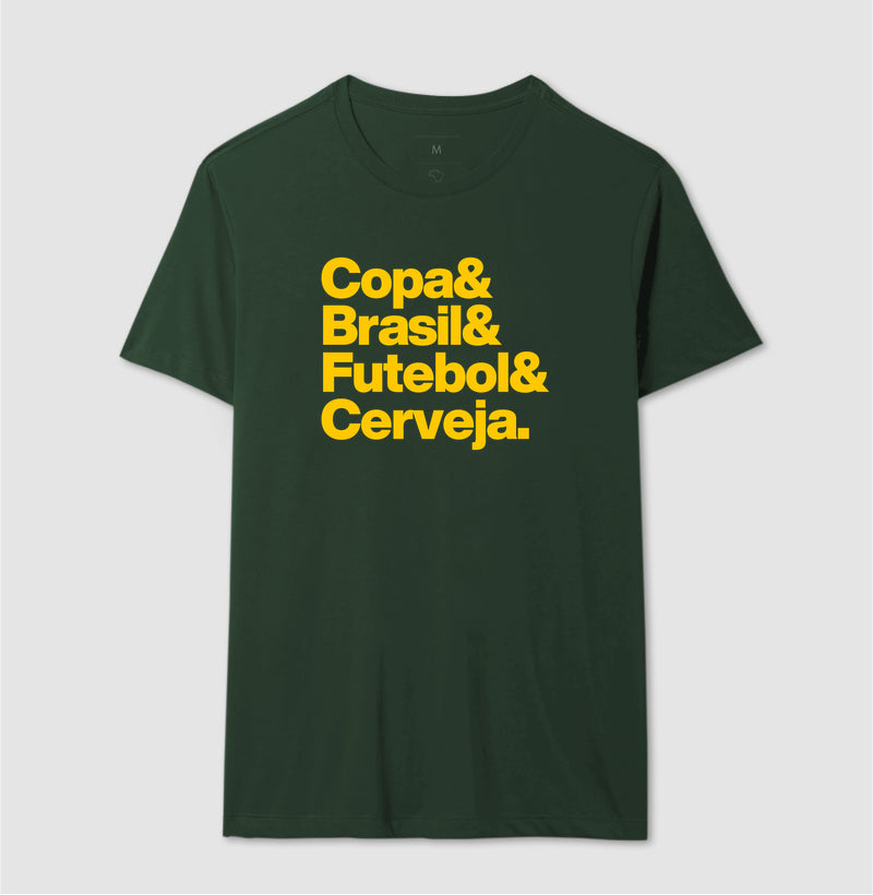 Camiseta - Copa Brasil Futebol Cerveja