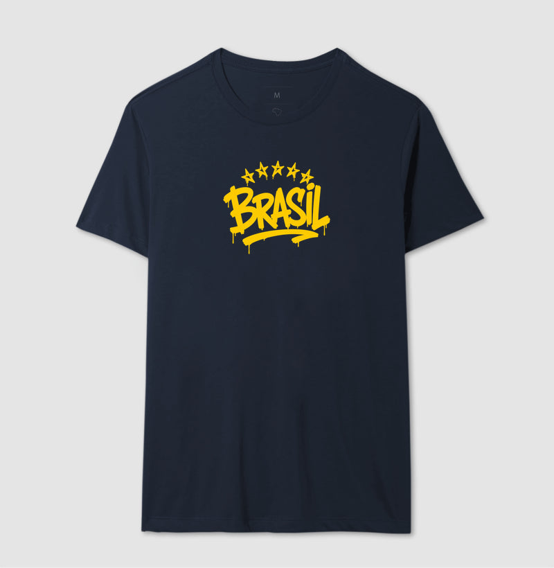 Camiseta - Brasil grafite
