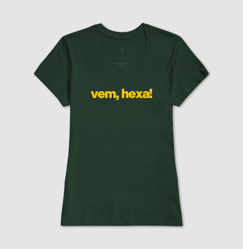 Camiseta - Vem hexa