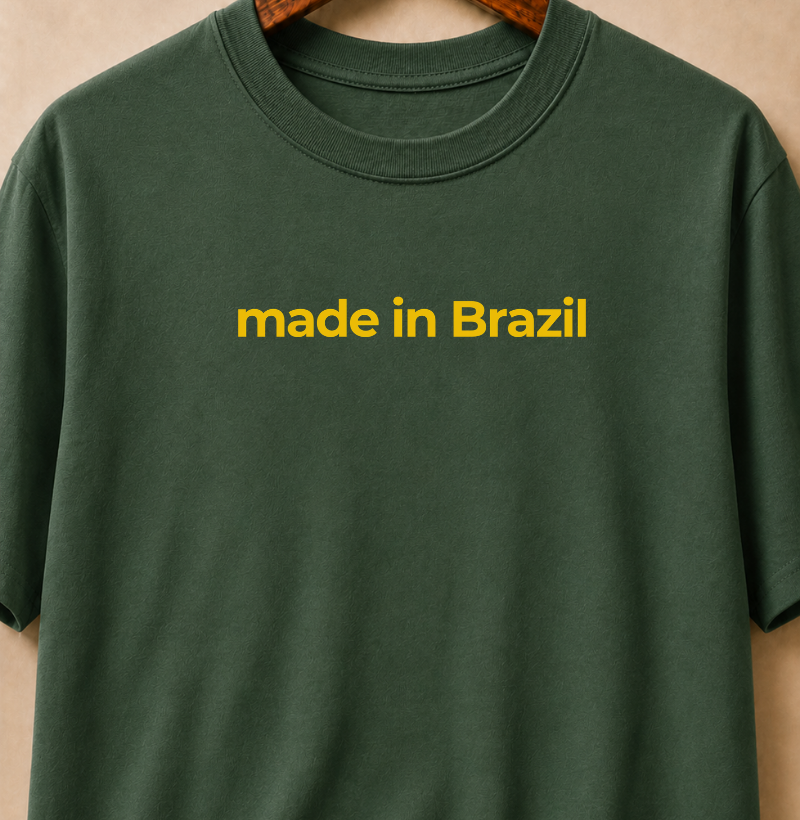 Camiseta - Made In Brazil