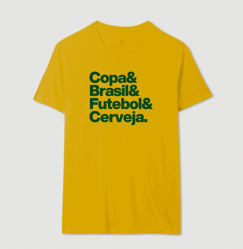 Camiseta - Copa Brasil Futebol Cerveja