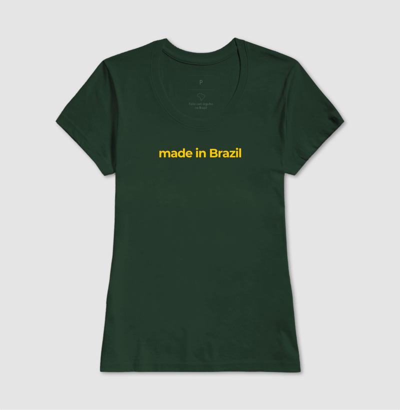 Camiseta - Made In Brazil