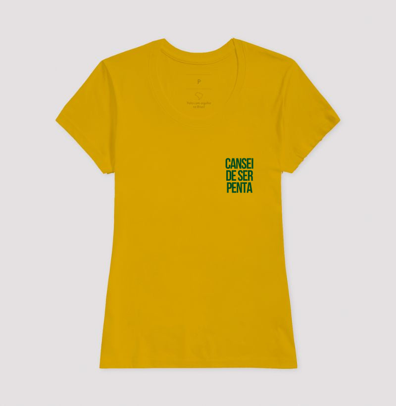 Camiseta - Cansei de ser penta bolso