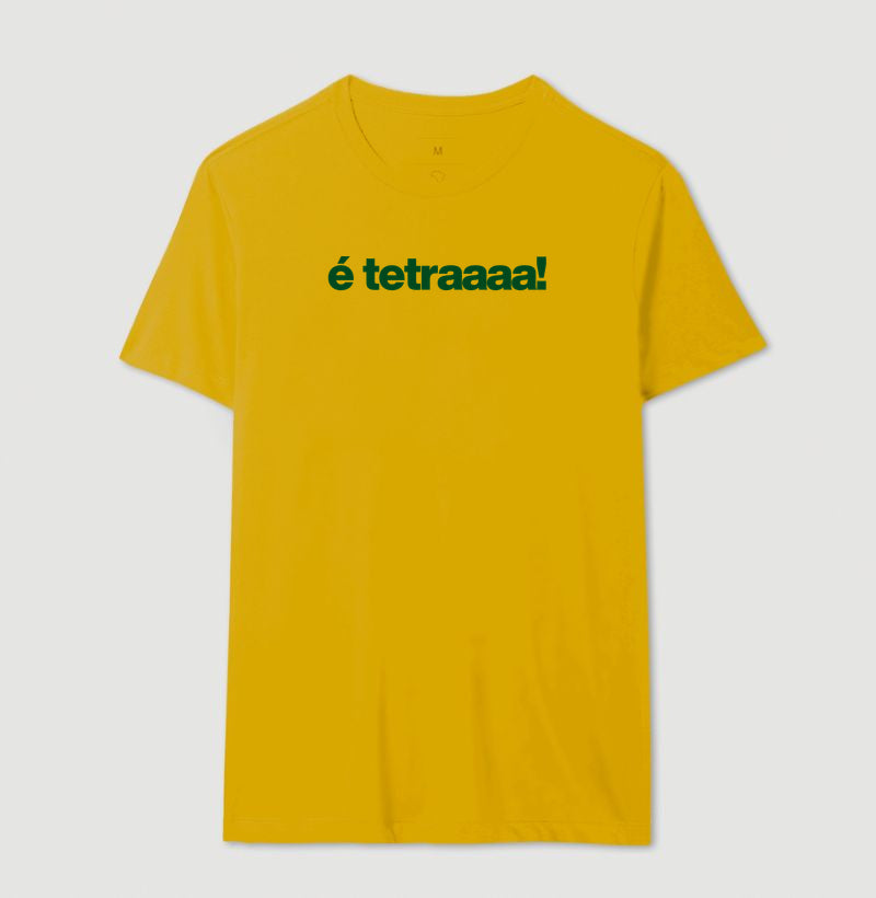Camiseta - É tetraaaa