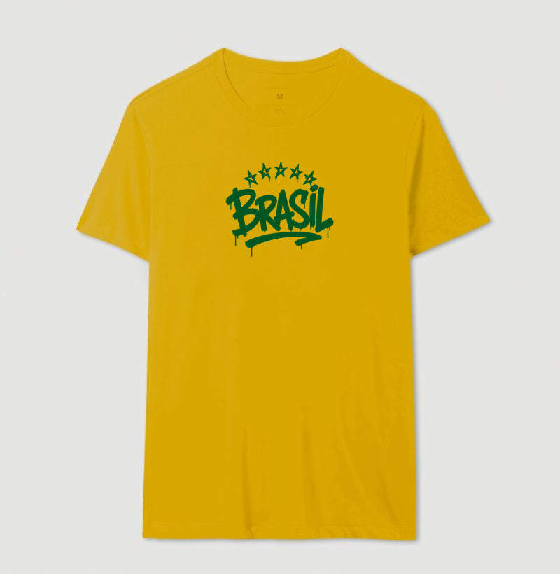 Camiseta - Brasil grafite