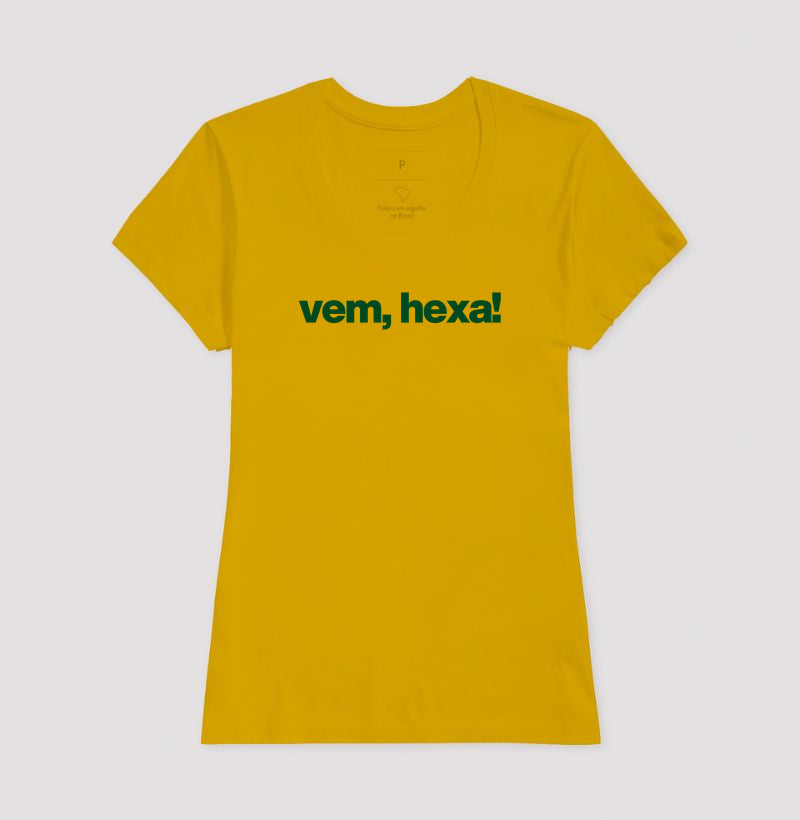 Camiseta - Vem hexa