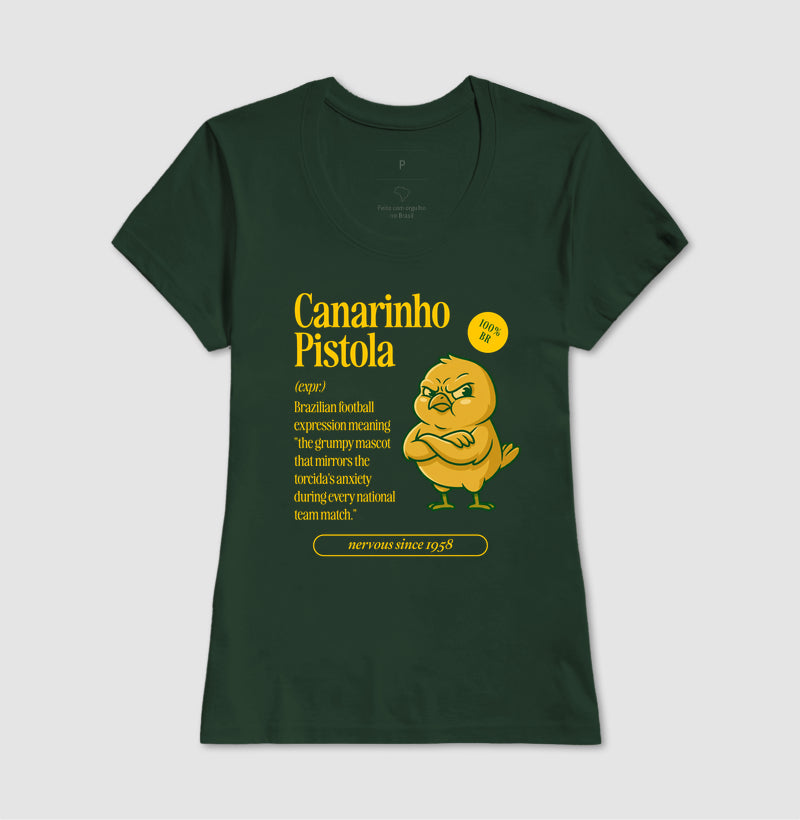 Camiseta - Canarinho Pistola