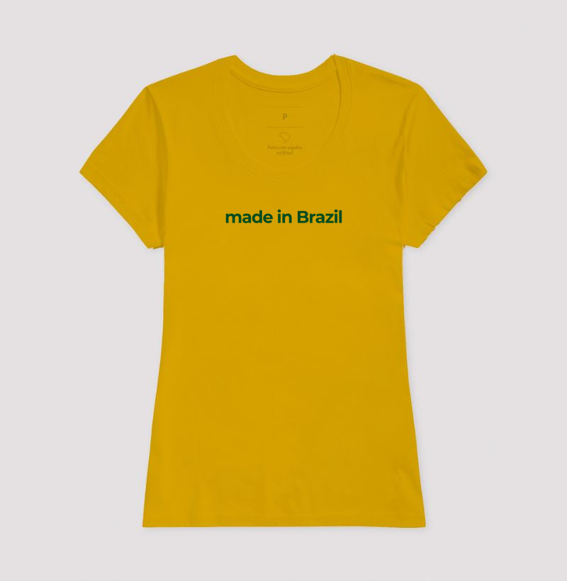 Camiseta - Made In Brazil
